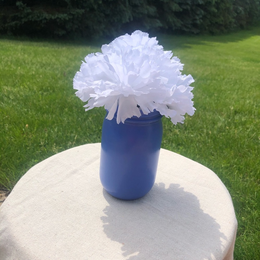 Painted Glass Jars - Picture 4 of 8